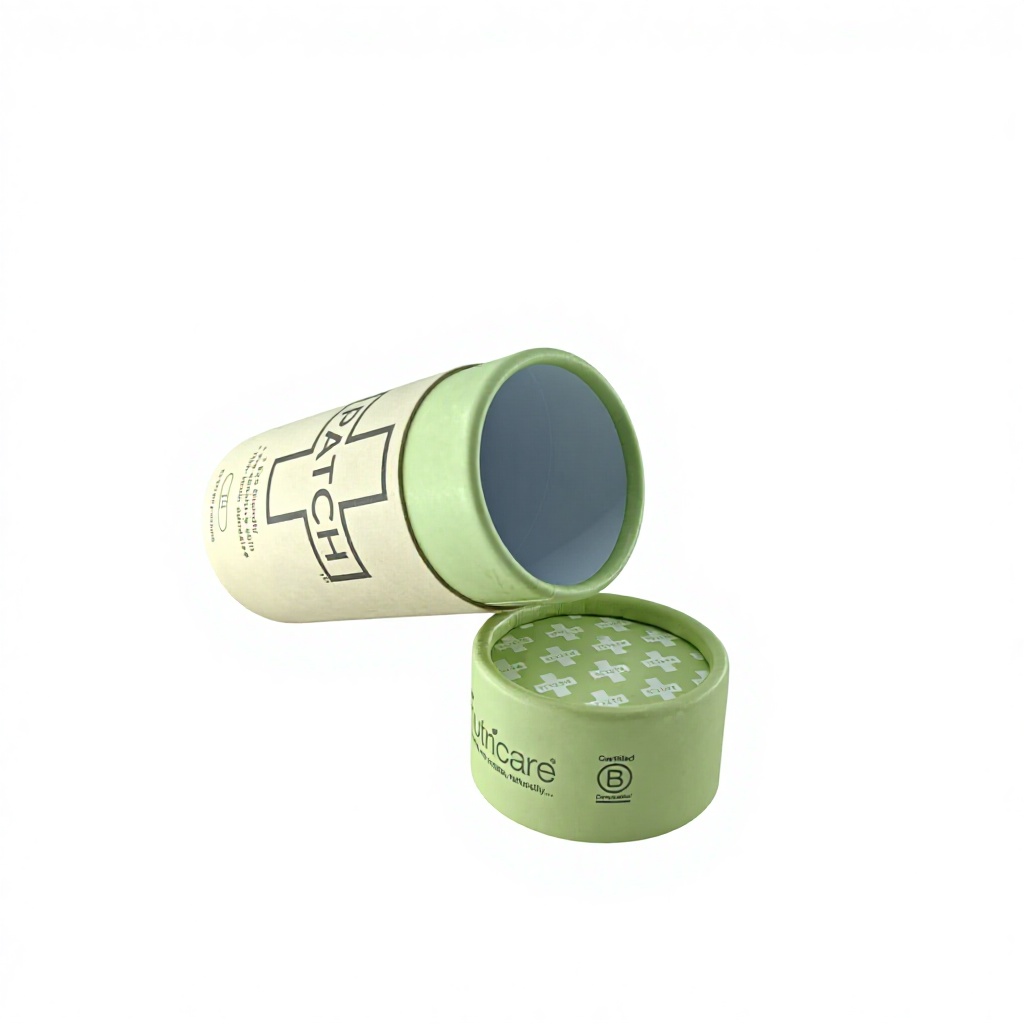 Eco-Friendly Customized Size Biodegradable Food Grade Packaging Sustainable Kraft Paper Tube