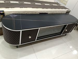 Mobile TV con Caminetto dal Design Italiano di Lusso, Fiamma Elettronica Simulata e Riscaldamento, <span class=keywords><strong>Arredamento</strong></span> Moderno per <span class=keywords><strong>Soggiorno</strong></span> - Product Image 4