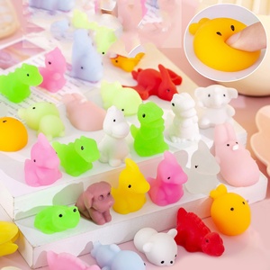 ของเล่นบีบคลายเครียด น่ารัก นุ่มนิ่ม รูปสัตว์ ของเล่นบีบเล่นสำหรับเด็ก บรรจุในถุง OPP ของเล่นเด็ก - Product Image 6