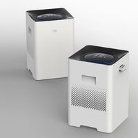 RUNAL OEM Smart Tuya Humidificateur à filtre Hepa 13 à base d'eau avec purificateur d'air pour la maison et la chambre à coucher