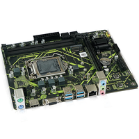 Carte mère PC H310 Intel pour processeurs de 8e et 9e génération, Q370 Dual DDR4 64 Go, carte mère de bureau pour jeux, carte mère d'ordinateur