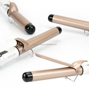 Vente chaude 38mm Plage Grand Ondulé Long Tourmaline Céramique Revêtement Cheveux Bigoudi Professionnel Cheveux Styling Outils Appareils - Product Image 1