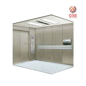 แบรนด์ซูซูกิจีนมณฑลกวางตุ้ง Foshan ลิฟท์ GSE ลิฟท์แบรนด์ที่มีเสถียรภาพวิ่งโรงพยาบาลลิฟท์1600กิโลกรัม