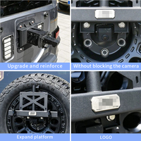 Support de Roue de Secours Multifonctionnel pour Tank 700 HI4T-AG – Équipement Tout-Terrain Modifiable et Accessoire de Cadre de Roue