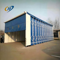 Cabine télescopique mobile de peinture de cabine de peinture de jet imperméable gonflable escamotable de PVC