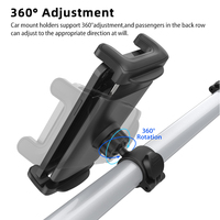 Support universel pour tablette de voiture, support pour tablette de voiture, support de tablette réglable à 360 degrés, support flexible pour appuie-tête de siège arrière de voiture