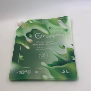 Impression couleur 3L Emballage en plastique Stand Up Pouch Recycle Oxygène Isolation Pouch Bec Pouch Pour Lessive Liquide - Product Image 3