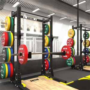 AKTIV Support <span class=keywords><strong>de</strong></span> <span class=keywords><strong>musculation</strong></span> Supports <span class=keywords><strong>de</strong></span> squat <span class=keywords><strong>Barre</strong></span> <span class=keywords><strong>de</strong></span> traction Support d'exercice Squat Rack Bench Curl Weight Stand Power Rack Home Gym Fitness - Product Image 3