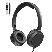 Casque audio filaire pliable Aesonic avec interface 3,5 mm, portable, haute sensibilité, son surround 4D stéréo, garantie 1 an