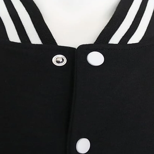 แจ็คเก็ตเบสบอลวินเทจผู้ชาย คุณภาพสูง ผ้าแคนวาส คอตั้ง สวมใส่สบาย เหมาะสำหรับฤดูหนาว สไตล์ไฮสตรีท กันน้ำ - Product Image 4