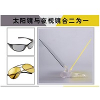 Visera Antideslumbrante para Automóvil, Día y Noche, Protección Anti-UV, Antideslumbrante, Antideslumbrante, Parasol, Espejo, Gafas Protectoras