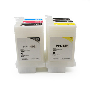 OCBESTJET 130 ml/unid para <span class=keywords><strong>Canon</strong></span> PFI104 PFI 102 recarga cartucho de tinta para <span class=keywords><strong>Canon</strong></span> IPF700 GIB 650, 655, 750, 755, 760 impresor - Product Image 2