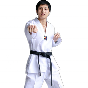 Uniforme de Taekwondo QUTENG <span class=keywords><strong>Dobok</strong></span> Itf, Uniformes <span class=keywords><strong>Mooto</strong></span>, <span class=keywords><strong>Dobok</strong></span> Ligero de Taekwondo Itf - Product Image 4