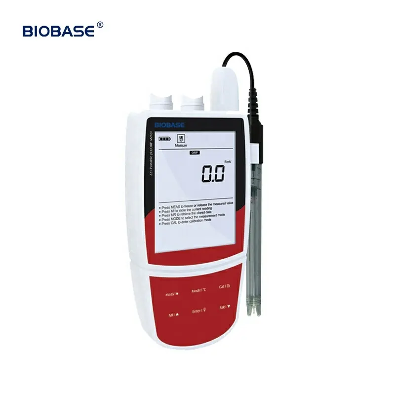 BIOBASE CHINE Portable pH et ORP Mètre PH-220 avec Auto Lire Fonction pH/ORP mètre pour industrielle laboratoire commercial