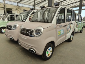<span class=keywords><strong>Kiwo</strong></span> Petit Kit Voiture Électrique Cabine 4 Places avec Sièges Confortables et Batterie Lithium - Product Image 5