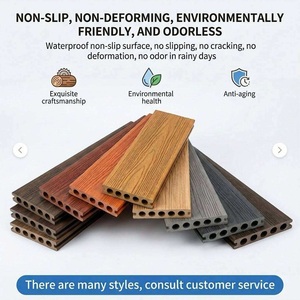 Suelos de WPC para Exteriores, Resistentes al Agua, Antideslizantes, Ecológicos, Ignífugos, Fáciles de Instalar, para Balcones, <span class=keywords><strong>Piscinas</strong></span> - Product Image 5