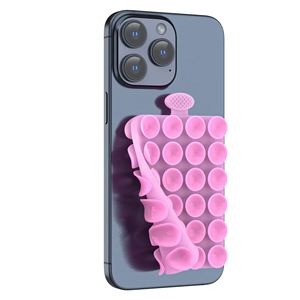 Hot Sale 24 Square Double-Sided Silicone Suction Cup Super Strong Portable with Embossed Printing for Mobile Phone - Product Image 3