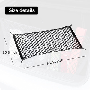 กระเป๋ารถตาข่ายท้ายรถอุปกรณ์รถยนต์ - Product Image 3