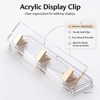 Perforateur en acrylique transparent personnalisé, perforateur en acrylique standard à 3 trous, perforateur de papier transparent rose gold