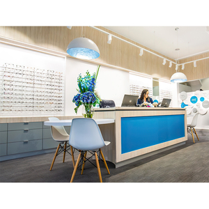 Cửa hàng quang học chuyên nghiệp thiết kế kính Laminate kính hiển thị Showcase Chức năng hiển thị quang học đứng - Product Image 4