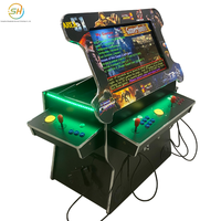 Machine d'arcade 32 pouces pour deux joueurs, console de jeu de combat rétro 7-en-1 Street Fighter, modèle Moonlight Box