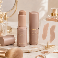 Flacon cosmétique vide de luxe avec logo personnalisé, OEM ODM, conteneur rotatif pour emballage de maquillage (contour, blush, illuminateur)