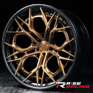 Roues en fibre de carbone forgées Rise 17 18 19 20 21 22 23 24 26 pouces, 1 pièce, 2 pièces, 3 pièces - Product Image 2