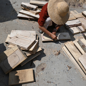 RUNXIAN Toparts Vente en gros Art populaire d'Anhui en sculpture sur bois, en osier de saule naturel tressé fait main, pour mariage, fêtes, maison et cuisine - Product Image 6