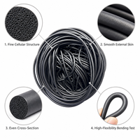 Bande d'étanchéité en mousse EPDM, tube rond de type O, bande en mousse de polystyrène