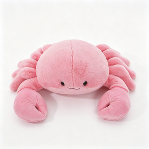 ตุ๊กตาปูน่ารักแบบกำหนดเอง, ตุ๊กตาปูสีชมพู, ตุ๊กตาสัตว์ทะเล - Product Image 2