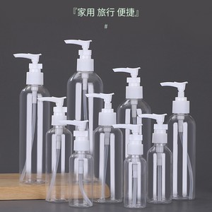 ขวดพลาสติกใสพร้อมหัวปั๊ม 50-100 มล. สำหรับใส่โลชั่นหรือสบู่เหลว - Product Image 2