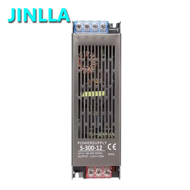 JINLLA AC to DC alimentatore 12V/24V Led Driver 300W LED alimentatore per Light Box con garanzia di 24 mesi