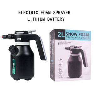 Pulverizador de cañón de espuma inalámbrico con alimentación recargable por USB al por mayor herramientas de lavado de coches DIY - Product Image 1
