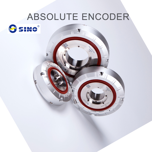Angle Encoders Complete CNC Machining Rotary Tables with Swivel Heads Opened 20mm Hole Hollow Shaft Through Encoder