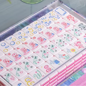 Fabricant de jeux de Mahjong Cowgirl de qualité supérieure |   Usine de fabrication de tuiles de mahjong américaines personnalisées - Product Image 5
