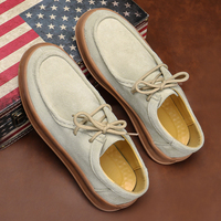 Chaussures d'affaires de haute qualité en cuir de vachette de première qualité, mocassins pour hommes avec semelle en caoutchouc, chaussures habillées