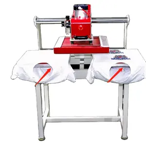 Automatic air heat press transfer machine, two stations heat press machines 50*70cm, 60*80cm for small businesses