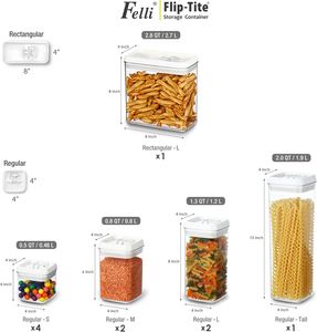 1pc Injection-Molded <b>Plastic</b> Rectangular <b>Food</b> Storage Box Freshness Preservation Eco-Friendly PE 1-3L Capacity Multifunction - Product Image 3
