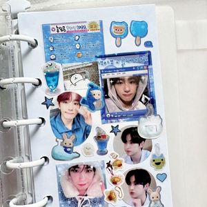 Simple Fashion Decorative Decals for Girls Hand Ledger DIY <b>Stickers</b> This Free Collage Bullet Journal - Product Image 1