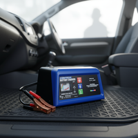 Chargeur de batterie de voiture au plomb-acide à sortie automatique 6V 12V 2/10/50A certifié ETL/CETL, directement de l'usine, pour démarreur de moteur