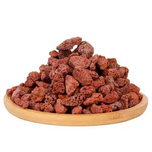 Filtre à <span class=keywords><strong>eau</strong></span> en roche volcanique céramique rouge, granulés de 2-5 cm pour l'aménagement paysager d'aquariums avec nitrification, marque JINAN NOVA - Product Image 1