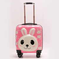 Quantité minimale de commande bas en stock rouge pliable Vip prix 24 étuis sacs étuis à roulettes bagages à main 18 pouces enfants dessin animé valise