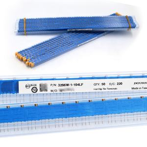 3296W-1-203LF ทริมเมอร์ตัวต้านทานผ่านรู<span class=keywords><strong>20K</strong></span>Ω ทริมเมอร์3296W-1-203LF ตัวต้านทานแบบแปรผันโพเทนชิออมิเตอร์ - Product Image 2