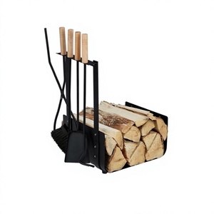 Bulk Iron Firewood Storage Rack With <b>Fireplace</b> <b>Tools</b> <b>Sets</b> Customized Size And Shape Log Rack At Affordable Prices - Product Image 1
