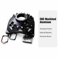 Plaque de base en aluminium usinée CNC de précision Aodapu, support de montage anodisé avec tolérance de +0,005 mm, compatible OEM/ODM, vente en gros
