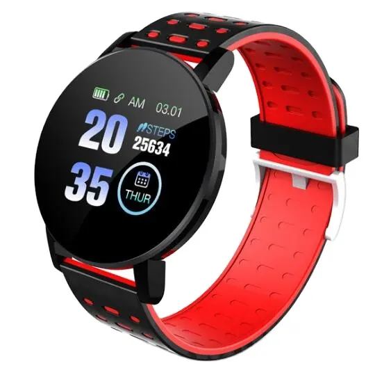 Emaf Touch Screen Smart Horloge Sport Armband Met Hartslag, nemen Foto En Sluit Telefoon App Met Social Sharing Functie
