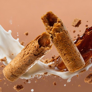 238g LIKOFU Rouleaux d'œufs au beurre saveur thé au lait de Hong Kong, <span class=keywords><strong>Biscuits</strong></span> croustillants aux œufs cantonais traditionnels pour la vente en gros aux supermarchés - Product Image 3