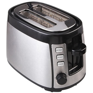 2-teiliger elektrischer <span class=keywords><strong>Toaster</strong></span> aus Edelstahl mit automatischer Funktion und Bagel-Option 800-<span class=keywords><strong>Watt</strong></span>-3-in-1-<span class=keywords><strong>Toaster</strong></span> für Brot - Product Image 4