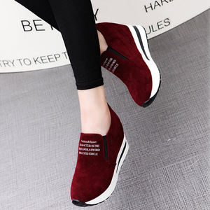 Scarpe da donna sportive piatte autunno moda <span class=keywords><strong>Casual</strong></span> per aumentare l'altezza scarpe donna Outdoor comode 2025 nuove scarpe con zeppa - Product Image 2