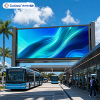 Écran électronique géant HD P10, panneau d'affichage LED extérieur, écran LED couleur pleine résolution, mur vidéo, publicité commerciale, écran LED
